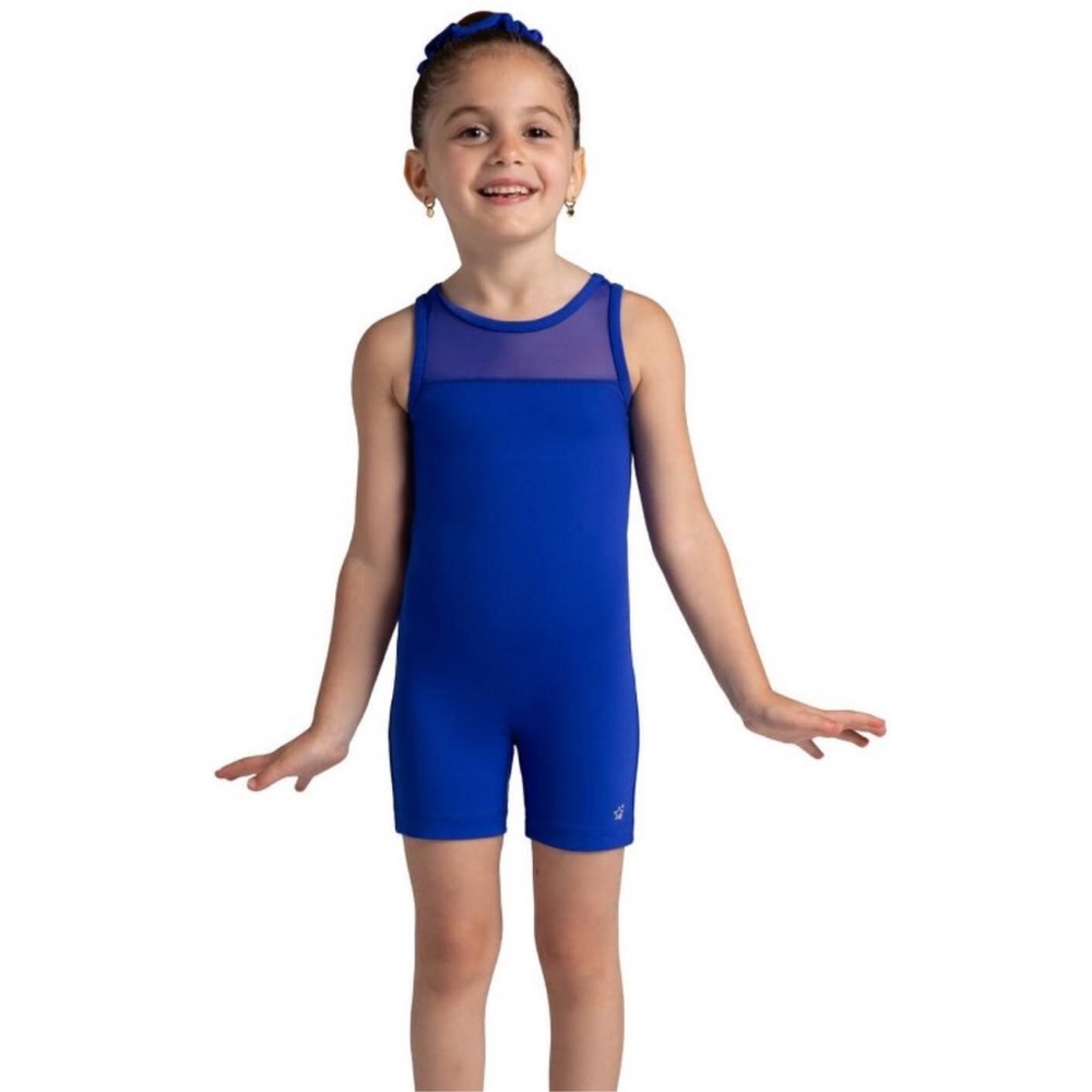 NWT Capezio Leotard for Gymnastics or Dance with Matching Scrunchie